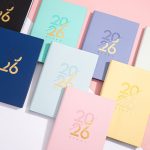 Agenda 2026 Espiral Diaria A5 Colors Cuero Mooving Manualidades